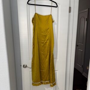 Doen Gold Spaghetti Strap Sundress Cocktail